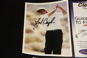 Lot of Golf Photo Auto  3 Items