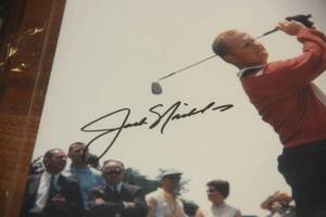 Jack Nicklaus 8x10 Photo Clock Plaque 120