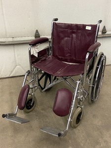 lot 15 image: Size-XL  Wide Wheel Chair