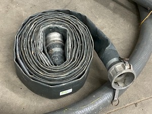 lot 14 image: Trash Pump Suction & Discharge Hose Set