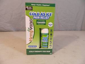 New HempVana Cold As Ice Pain Relief