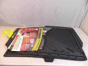 New 4 Piece Full Size Truck and SUV Heavy Duty Floor Mat Set