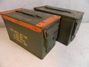 Military Surplus Ammo Cans