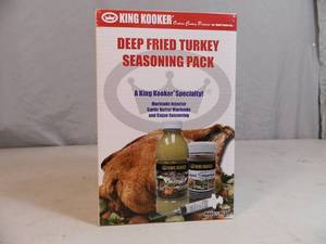 New King Kooker Deep Fried Turkey Seasoning Pack