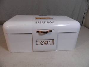 New Elle Decor Metal Bread Box