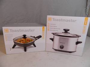 2 New Toastmaster Appliances