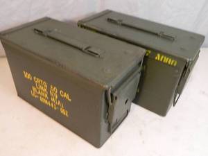 Military Surplus Ammo Cans