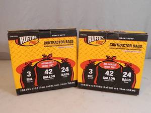 48 New Contractor Bags