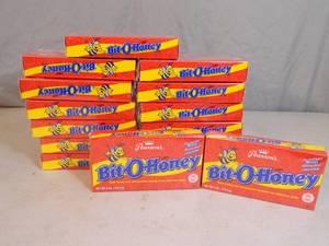 15 New Boxes of Bit O Honey Candy