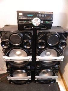 Edison Party System Stereo Setup