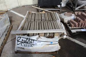 Lot of (39) Boulder Creek Hearthstone Light Gray 18x20in.