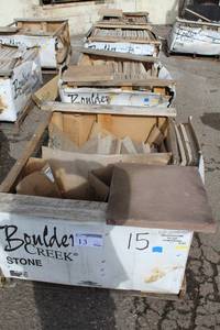 Lot of (50) Boulder Creek Hearthstone Ponderosa 18x20in.