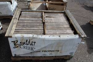 Lot of (40) Boulder Creek Hearthstone Antique Tan 18x20in.