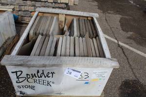 Lot of (33) Boulder Creek Hearthstone Cheyenne 18x20in.