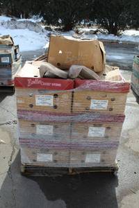 Lot of (11 Boxes) Boulder Creek Washed River Rock Escanara Corners