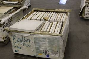Lot of (40) Boulder Creek Hearthstone Splitface 18x20in.