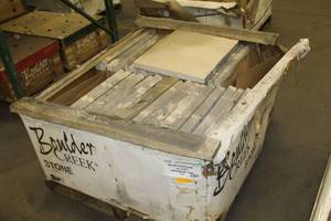 Lot of (37) Boulder Creek Hearthstone Antique Tan 18x20in.