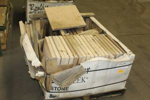 Lot of (30) Boulder Creek Hearthstone Antique Tan 18x20in.