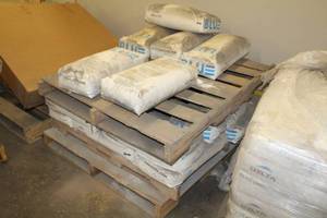 Lot of (20) Blue Concrete Concrete Mix 50lbs. Bag