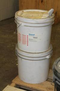 Lot of (2) Ganusil Mineral Filler 4060 50lbs. Bucket