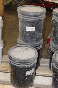 Lot of (3) Blue Concrete Super Liquid Z 40lbs. Bucket