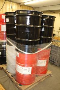Lot of (8) 55-Gallon Drums