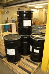 Lot of (4) 55-Gallon Drums