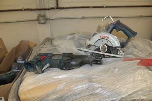 Bosch 18VDC Cordless 6-12in. Circular Saw 1664, 18VDC Cordless Sawzall 1646