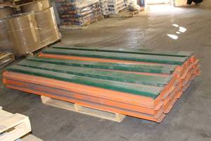Lot of (28) Commercial Pallet Racking Beams