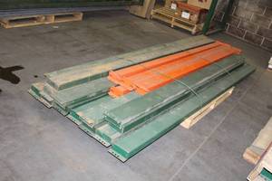 Lot of (18) Commercial Pallet Racking Beams