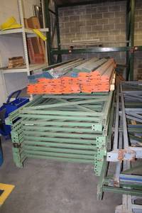Commercial Pallet Racking Uprights, Beams