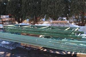 Lot of (5) Commercial Pallet Racking Uprights