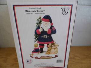 MN Twins Santas Friend Figure