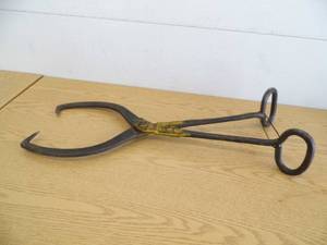 Antique Ice Tongs