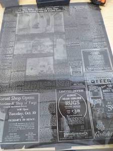 Fargo Forum 1939 Negative and Print