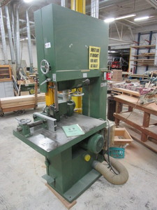 lot 113 image: WADKIN POWER BAND RESAW WITH POWER FEED