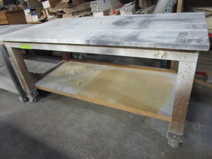 lot 128 image: ROLLING WORK TABLE