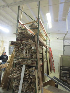 lot 137 image: 2 SECTIONS OF PALLET RACKING