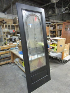 lot 146 image: THERMA TRU EXTERIOR DOOR ONLY BRAND NEW