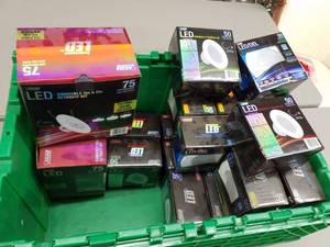 lot 174 image: Lot of New LED Light Retrofit Kits 50W75W