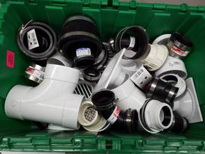 lot 175 image: Lot of New PVC Pipe Fittings