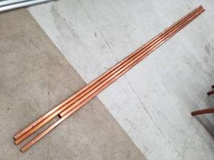 lot 185 image: Lot of (4) New Copper Pipes