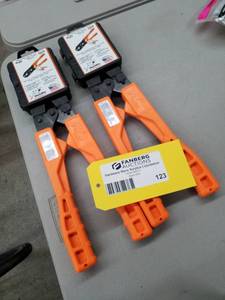 lot 123 image: Lot of (2) New SharkBite PEX Crimp Tool 12in. & 34in. Copper Rings 23251