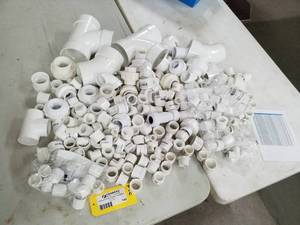 lot 140 image: Lot of New PVC Pipe Fittings