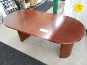 lot 212 image: Wood Conference Table