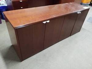 lot 231 image: Wood Office Credenza