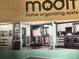 lot 43 image: Entire Pallet Of Modifi Home Closet Solutions Home Organizing System