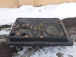 lot 2 image: Frabill Ice Fishing Sled Includes 1-Tip-Up