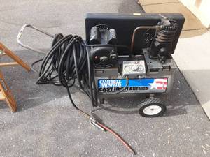 lot 18 image: Campbell-Hausfeld 2-Hp 11 Gallon Air Compressor