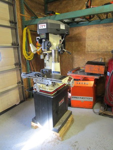 lot 4 image: Jet MillDrill Press Combo